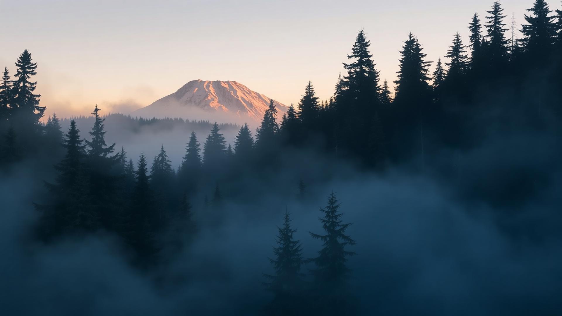 Mt Hood at dawn
